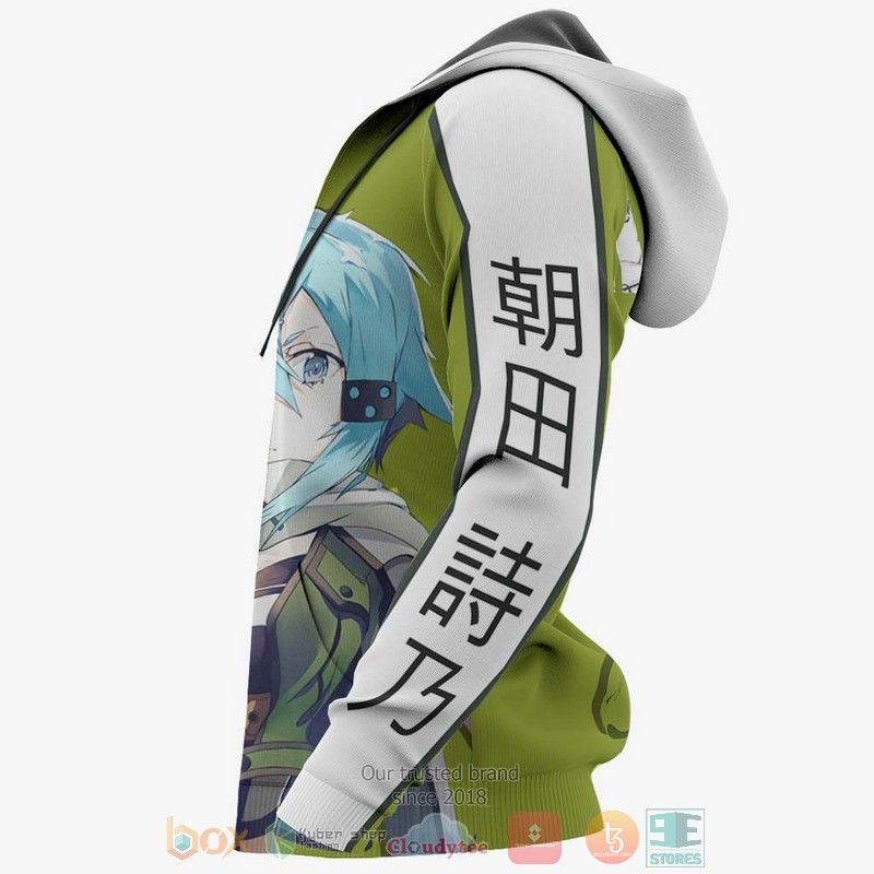 Sword Art Online Shino Asada Anime 3D Hoodie Sword Art Online Shino Asada Anime 3D Hoodie