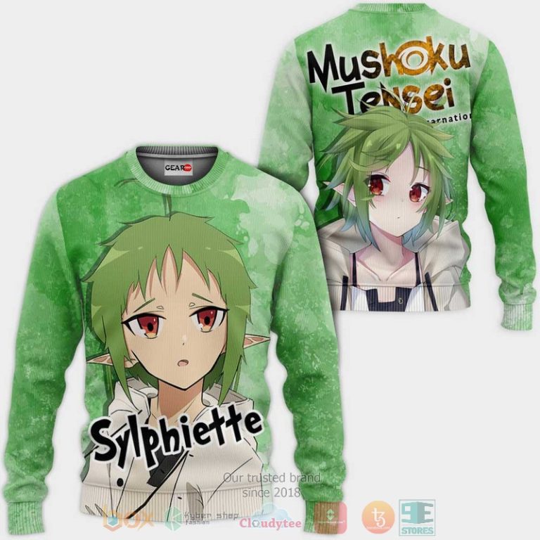 Sylphiette-Mushoku-Tensei-Anime-3D-Hoodie-Bomber-Jacket-2