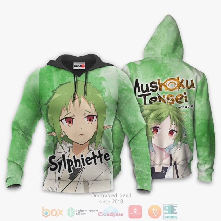 Sylphiette-Mushoku-Tensei-Anime-3D-Hoodie-Bomber-Jacket-3