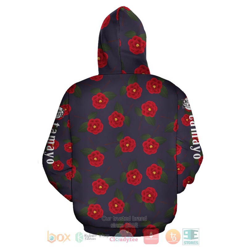 Tamayo Kimetsus Costume Anime 3D Hoodie Tamayo Kimetsus Costume Anime 3D Hoodie