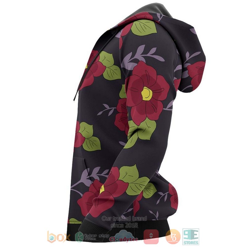 Tamayo Uniform Kimetsu Anime 3D Hoodie Tamayo Uniform Kimetsu Anime 3D Hoodie