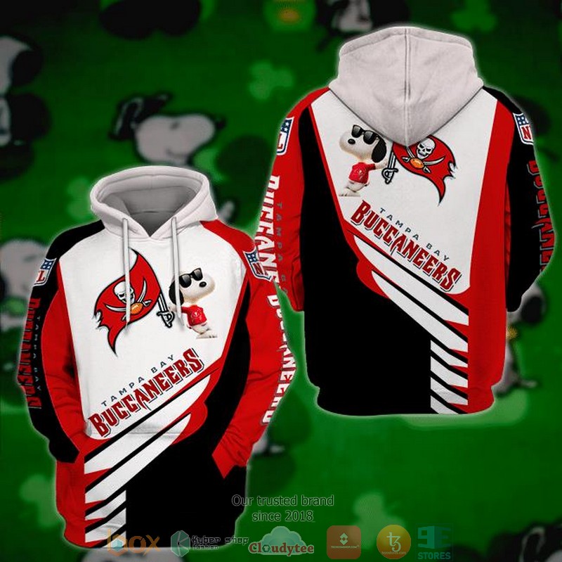 Tampa Bay Buccaneers Nfl Snoopy 3D Hoodie Tampa Bay Buccaneers Nfl Snoopy 3D Hoodie