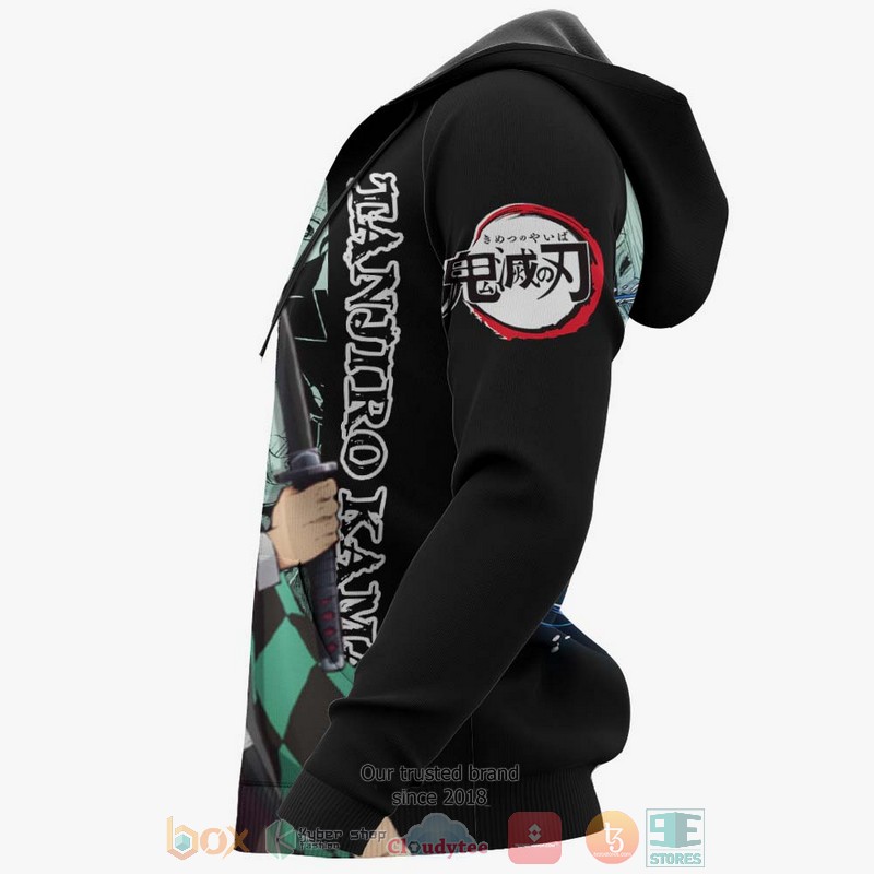 Tanjiro Kamado Kimetsu Anime Manga Style 3D Hoodie Tanjiro Kamado Kimetsu Anime Manga Style 3D Hoodie