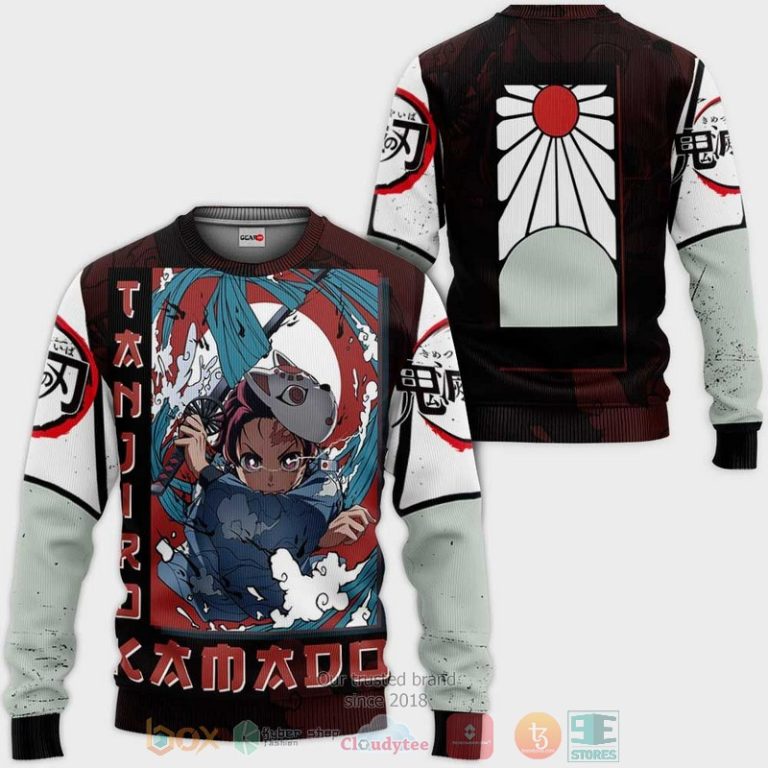 Tanjiro-Kamado-Raising-Sun-Kimetsu-Anime-3D-Hoodie-Bomber-Jacket-3