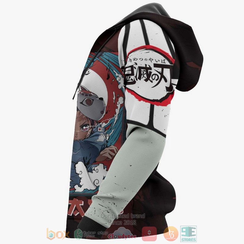 Tanjiro Kamado Raising Sun Kimetsu Anime 3D Hoodie Tanjiro Kamado Raising Sun Kimetsu Anime 3D Hoodie