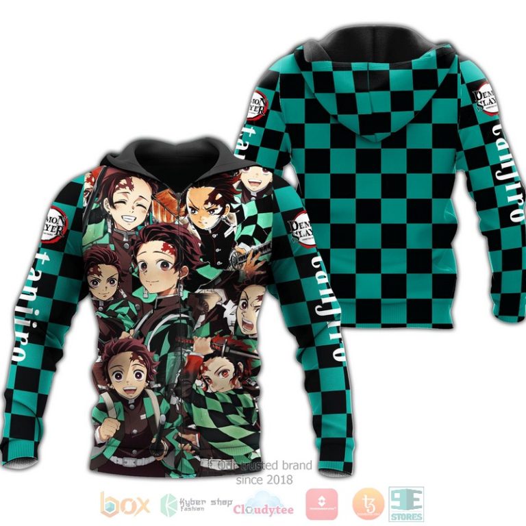 Tanjiro-Kimetsus-Costume-Anime-3D-Hoodie-1