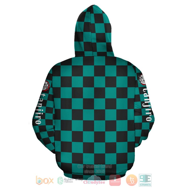 Tanjiro Kimetsus Costume Anime 3D Hoodie Tanjiro Kimetsus Costume Anime 3D Hoodie