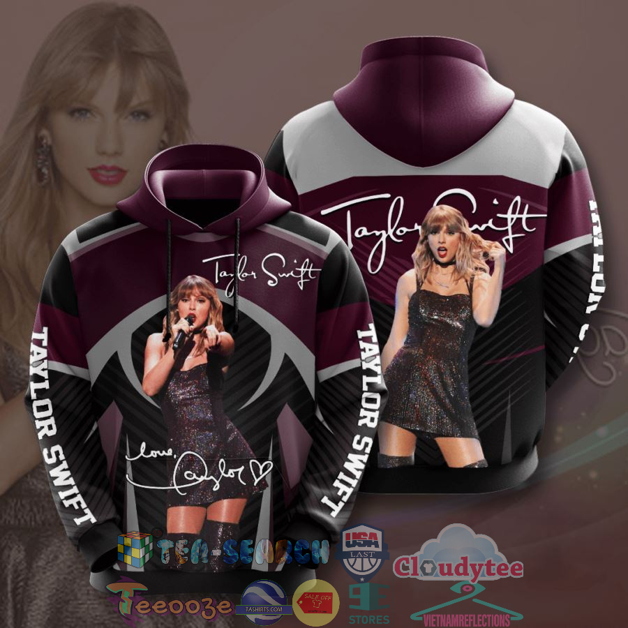Taylor Swift Signature Hoodie 3D Taylor Swift Signature Hoodie 3D