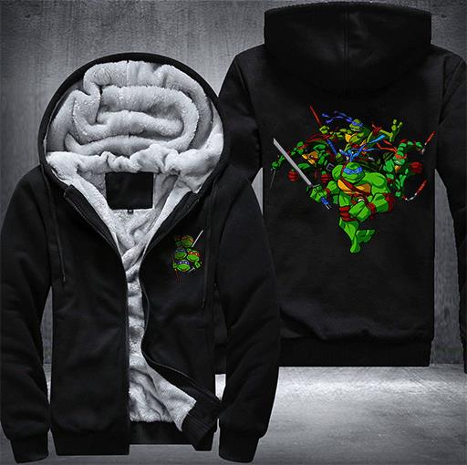 Teenage Mutant Ninja Turtles Fleece Hoodie Jacket Teenage Mutant Ninja Turtles Fleece Hoodie Jacket
