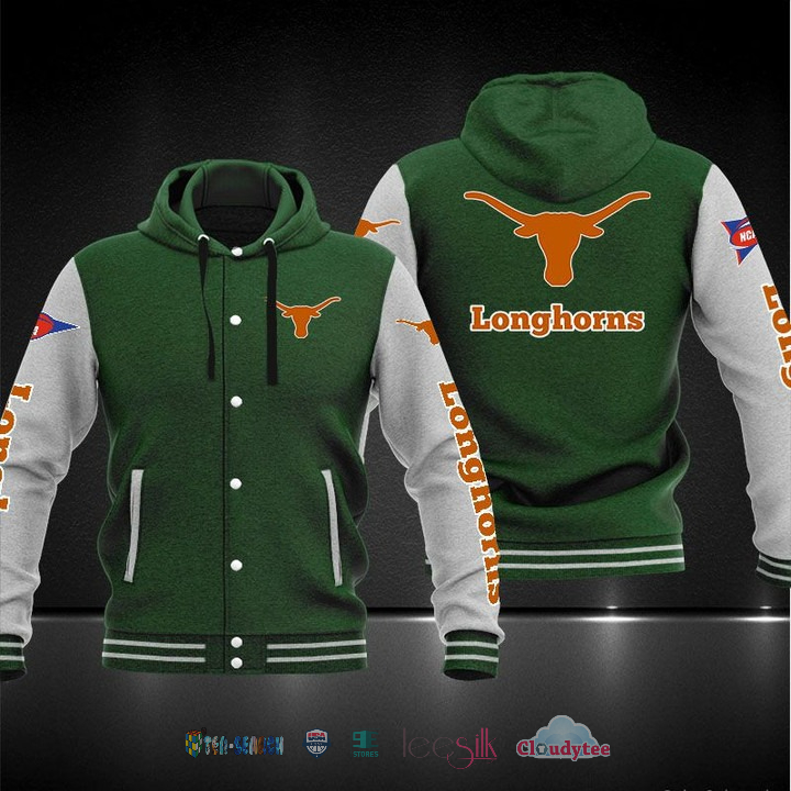 Texas Longhorns Baseball Hoodie Jacket Texas Longhorns Baseball Hoodie Jacket