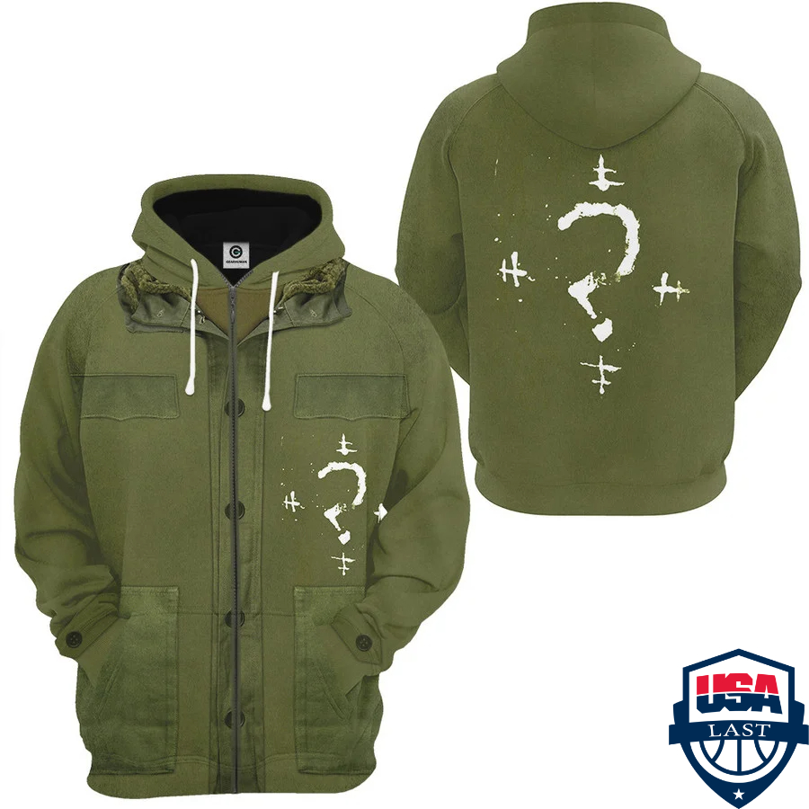 The Batman Riddler’S Symbols 3D Hoodie Apparel The Batman Riddler’S Symbols 3D Hoodie Apparel