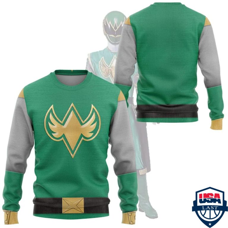 The-Green-Samurai-Rangers-Ninja-Storm-3D-Hoodie-Apparel-3