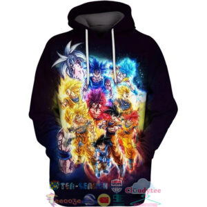 The Legacy Of Goku Dragon Ball 3D Hoodie