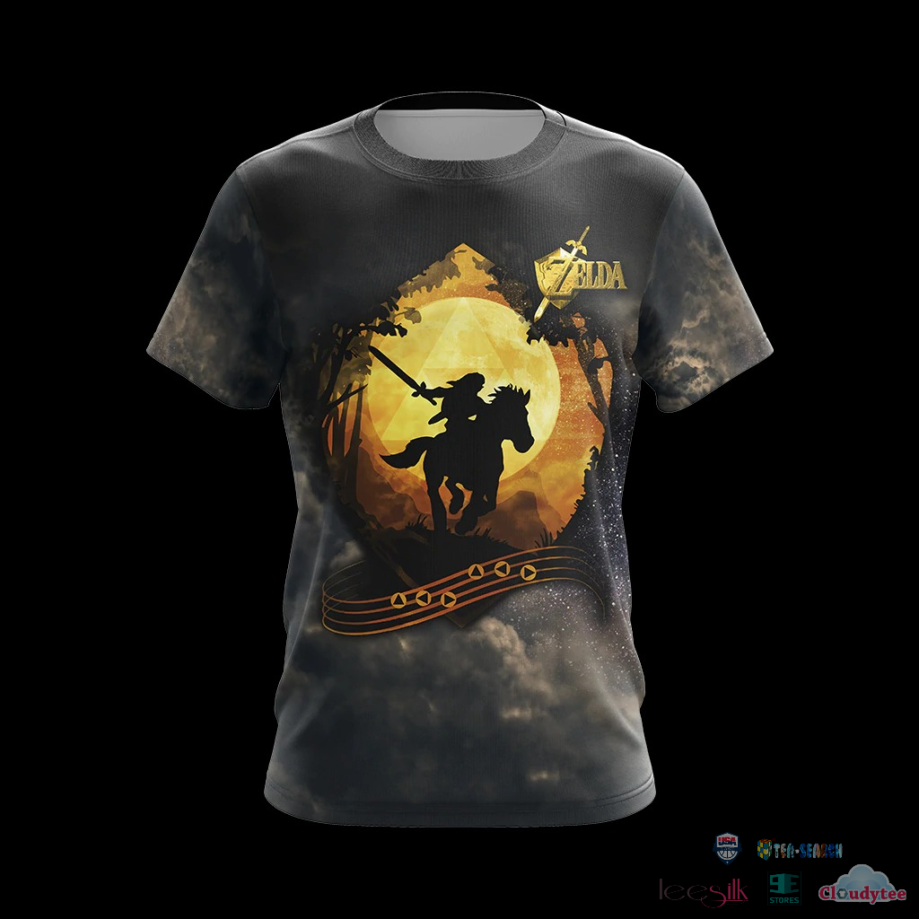 The Legend Of Zelda 3D Pull Over Hoodie T-Shirt The Legend Of Zelda 3D Pull Over Hoodie T-Shirt