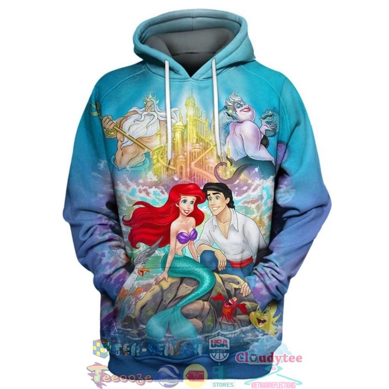 The-Little-Mermaid-Cartoon-3D-Hoodie-1