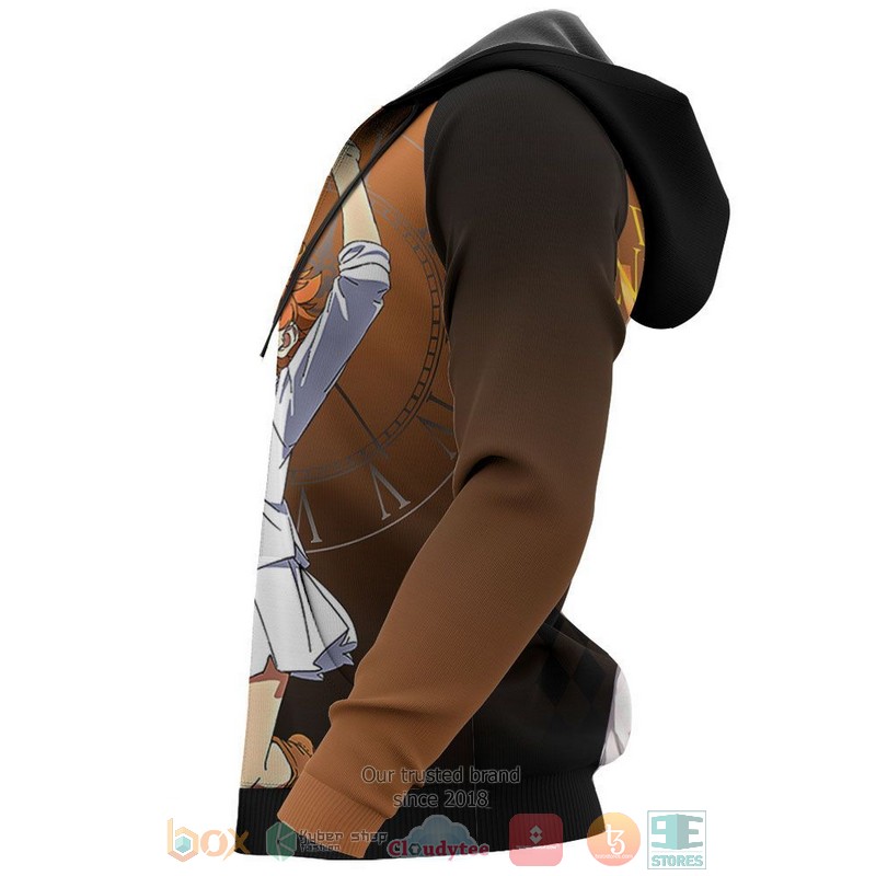 The Promised Neverland Emma Anime 3D Hoodie The Promised Neverland Emma Anime 3D Hoodie