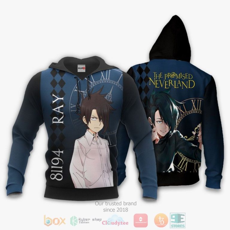 The-Promised-Neverland-Ray-Anime-3D-Hoodie-Bomber-Jacket-3