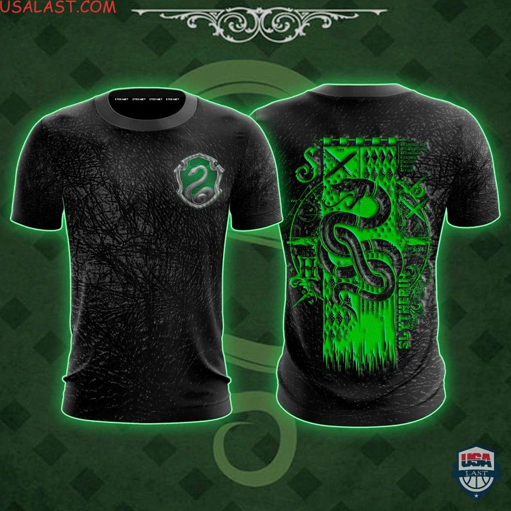 The Slytherin Snake Harry Potter Unisex Zip Up Hoodie The Slytherin Snake Harry Potter Unisex Zip Up Hoodie