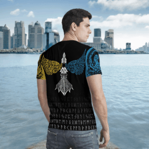 The Sons Of Fenrir Skoll And Hati Raven 3D Shirt