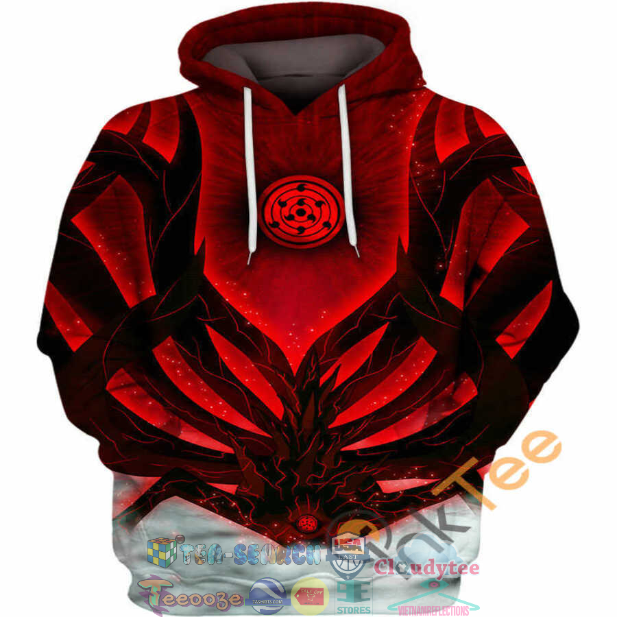 The Ten-Tails Naruto Hoodie 3D The Ten-Tails Naruto Hoodie 3D
