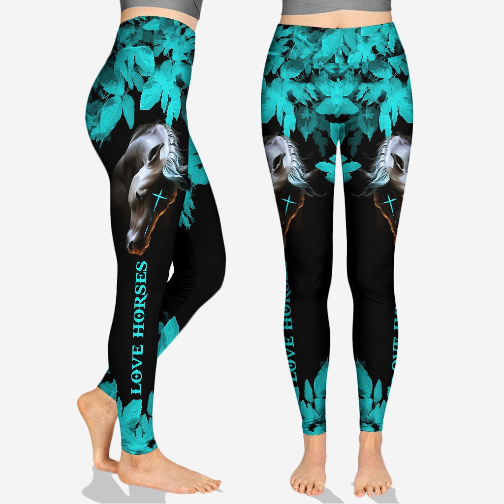 This Girl Runs On Jesus And Horses Personalized All Over Printed Hoodie And Leggings This Girl Runs On Jesus And Horses Personalized All Over Printed Hoodie And Leggings