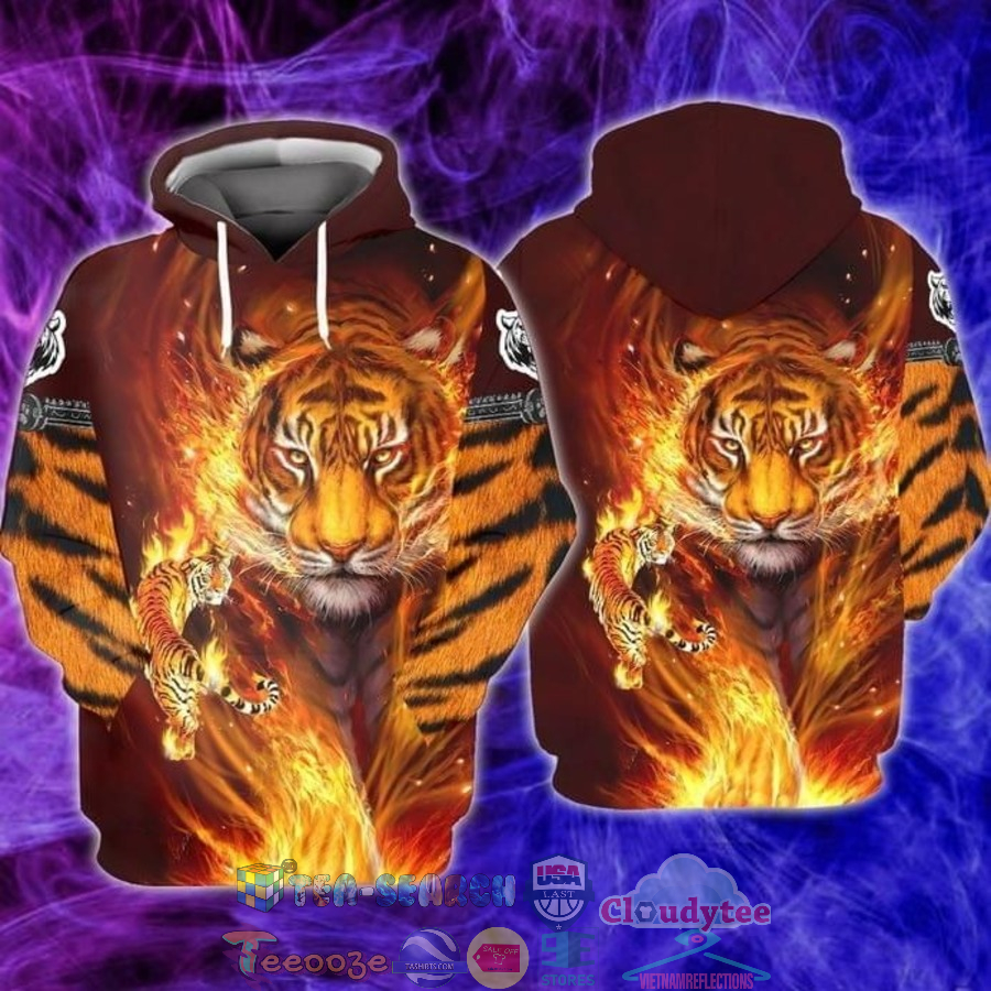 Tiger Full Printing 3D Hoodie Tiger Full Printing 3D Hoodie