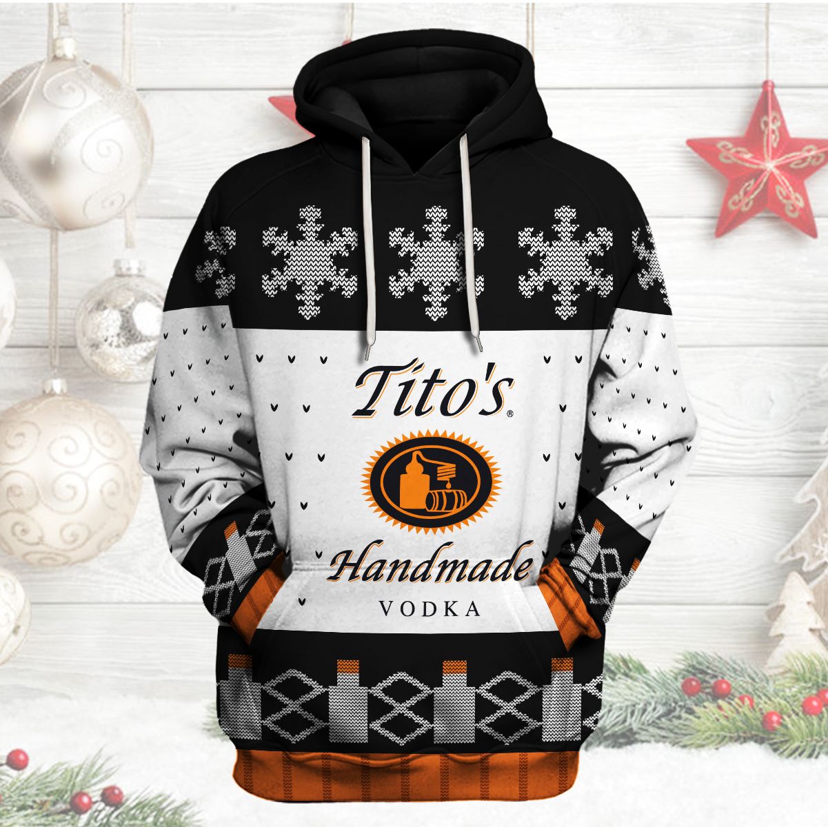 Tito’S Handmade Vodka 3D Hoodie Tito’S Handmade Vodka 3D Hoodie