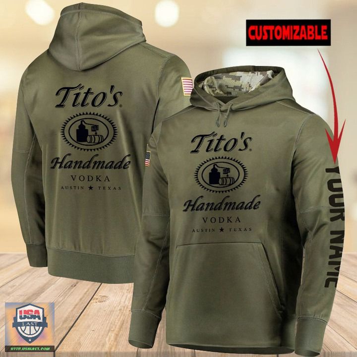 Tito’S Handmade Vodka Army Custom Name 3D All Over Print Hoodie Tito’S Handmade Vodka Army Custom Name 3D All Over Print Hoodie