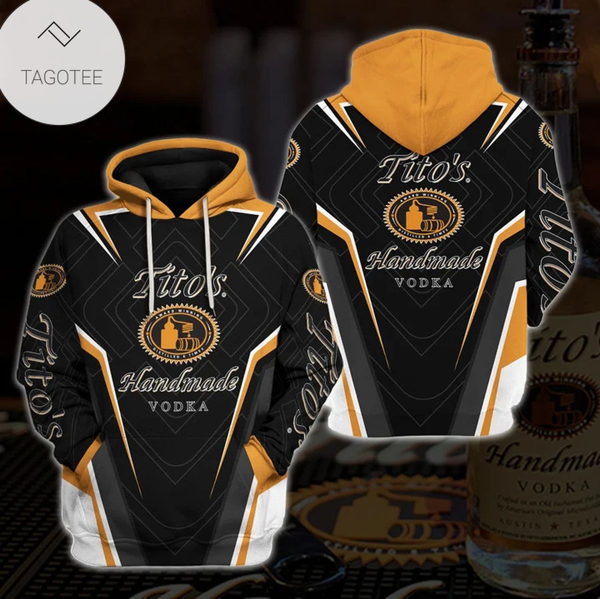 Tito’S Handmade Vodka Black Hoodie Tito’S Handmade Vodka Black Hoodie