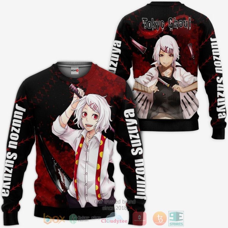 Tokyo-Ghoul-Juuzou-Suzuya-Anime-3D-Hoodie-Bomber-Jacket-2