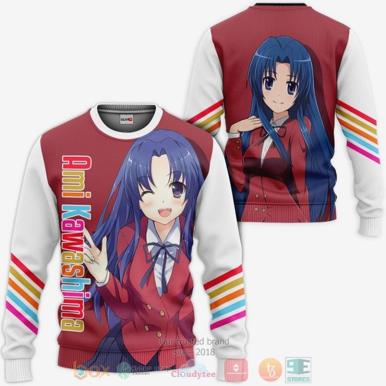 Toradora-Ami-Kawashima-Anime-3D-Hoodie-Bomber-Jacket-2