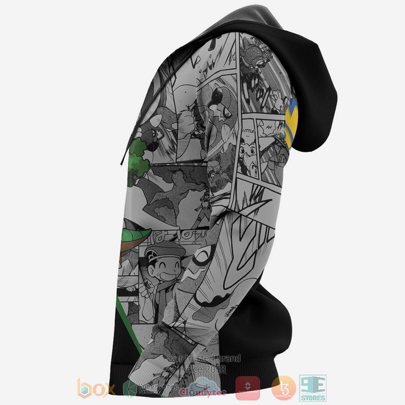 Torterra Anime Pokemon 3D Hoodie Torterra Anime Pokemon 3D Hoodie