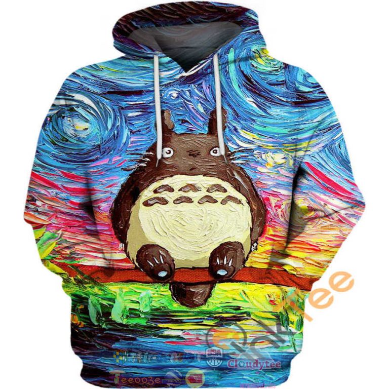 Totoro-Van-Gogh-Starry-Night-Hoodie-3D-2