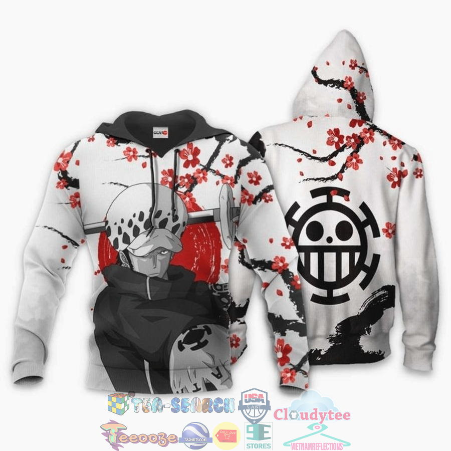 Trafalgar Law One Piece Anime 3D Hoodie Trafalgar Law One Piece Anime 3D Hoodie