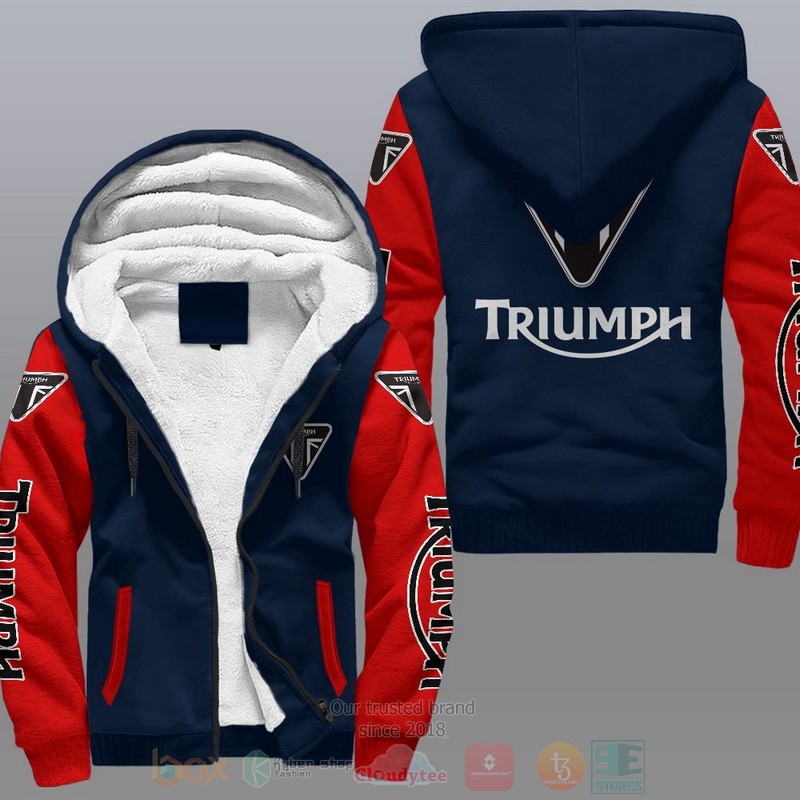 Triumph Car Fleece Hoodie Triumph Car Fleece Hoodie