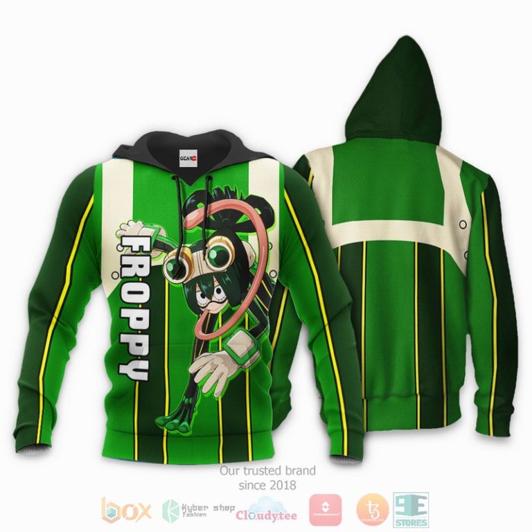 Tsuyu-Asui-Anime-My-Hero-Academia-3D-Hoodie-Bomber-Jacket-3