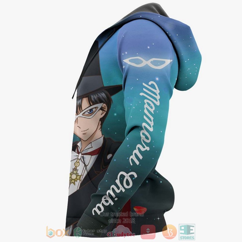 Tuxedo Sailor Moon Anime 3D Hoodie Tuxedo Sailor Moon Anime 3D Hoodie