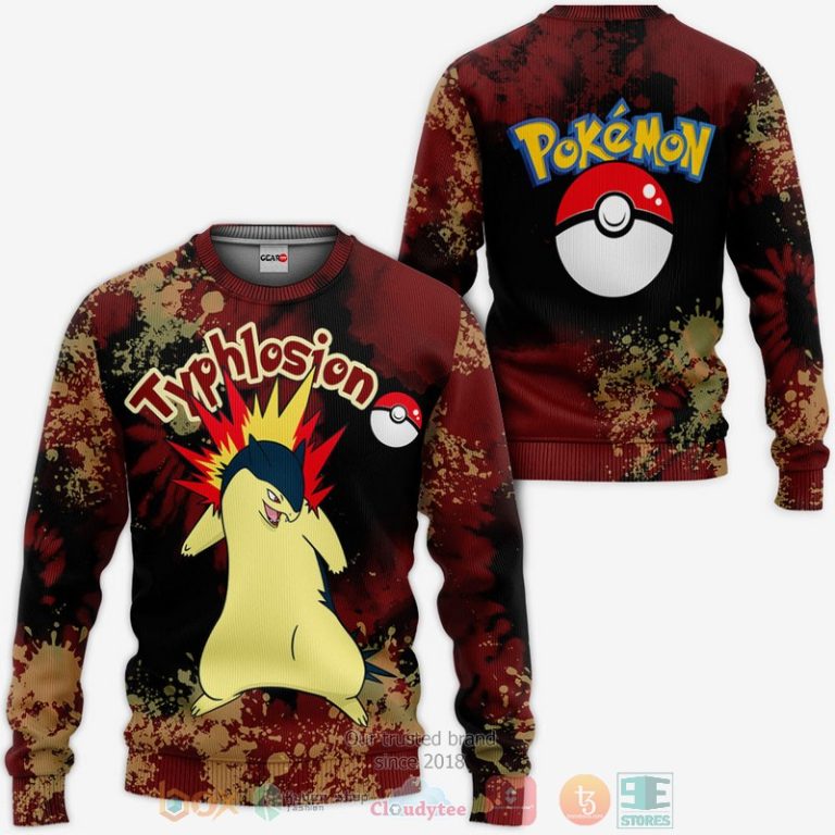 Typhlosion-Pokemon-Anime-Tie-Dye-Style-3D-Hoodie-Bomber-Jacket-2