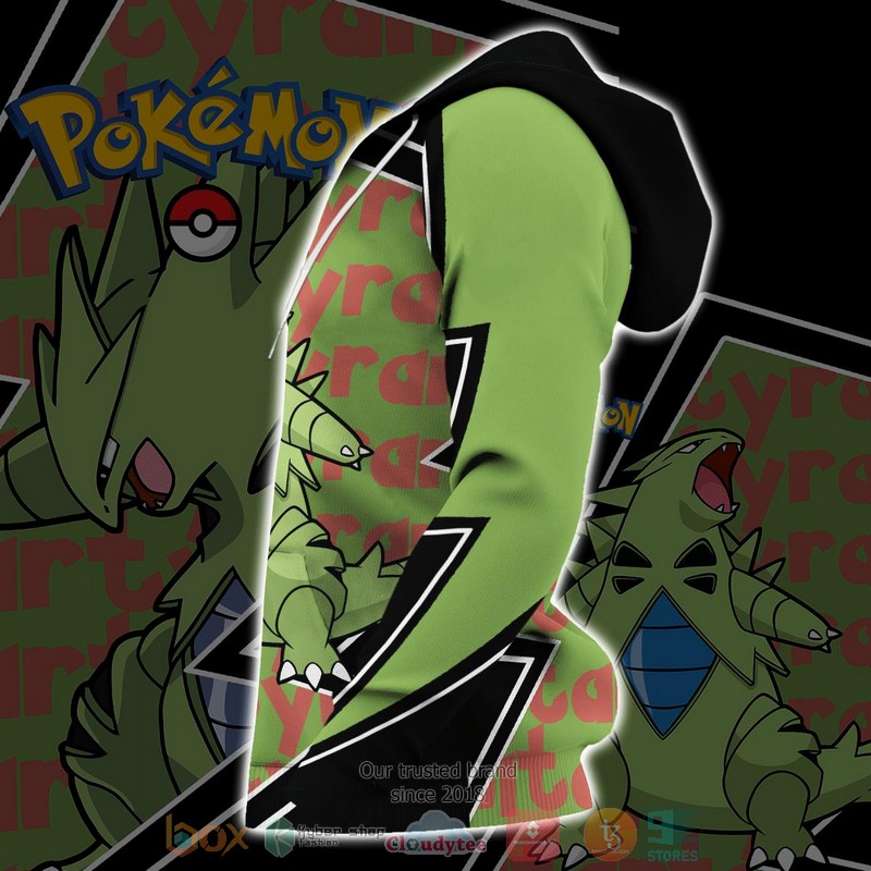 Tyranitar Costume Pokemon 3D Hoodie Tyranitar Costume Pokemon 3D Hoodie