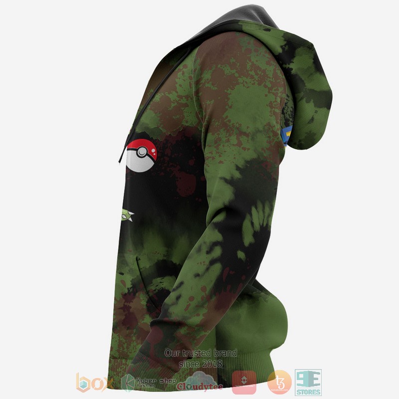 Tyranitar Pokemon Anime Tie Dye Style 3D Hoodie Tyranitar Pokemon Anime Tie Dye Style 3D Hoodie
