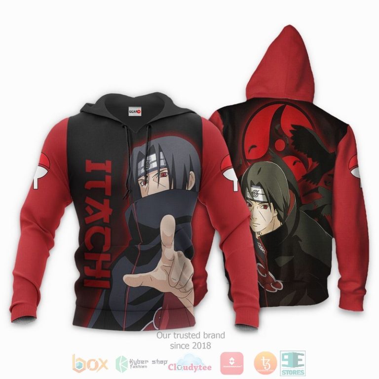 Uchiha-Itachi-Sharingan-Eyes-Anime-3D-Red-Hoodie-Bomber-Jacket-3
