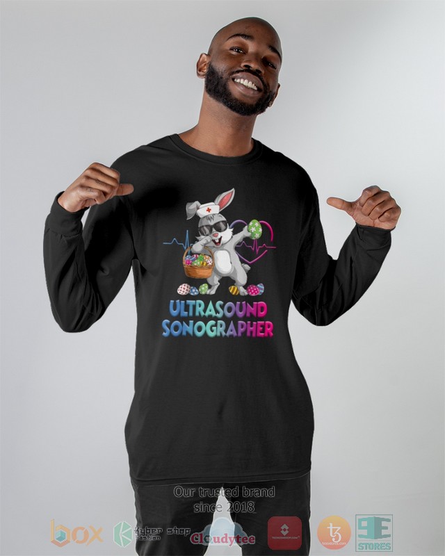 Ultrasound Sonographer Bunny Dabbing Shirt Ultrasound Sonographer Bunny Dabbing Shirt