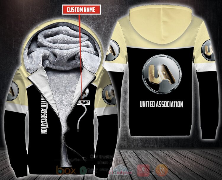 United Association Personalized Fleece 3D Hoodie United Association Personalized Fleece 3D Hoodie