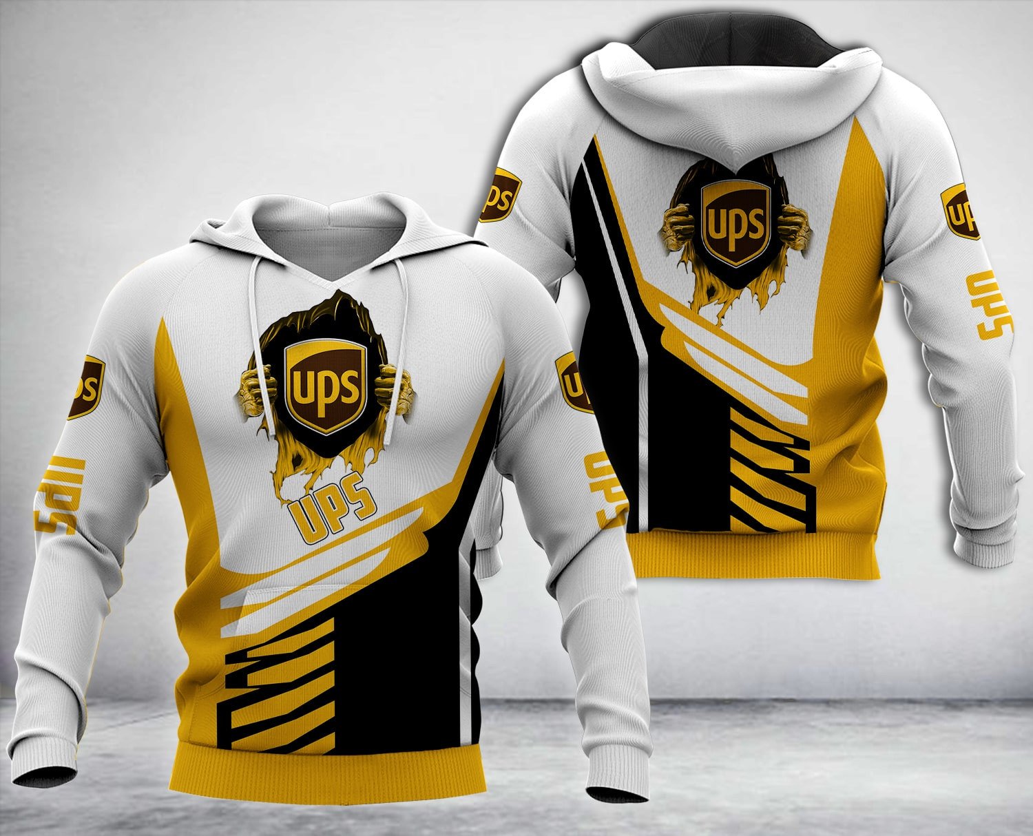 Ups 3D Hoodie Ups 3D Hoodie