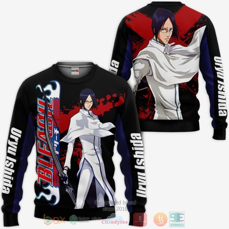 Uryu-Ishida-Bleach-Anime-3D-Hoodie-Bomber-Jacket-2