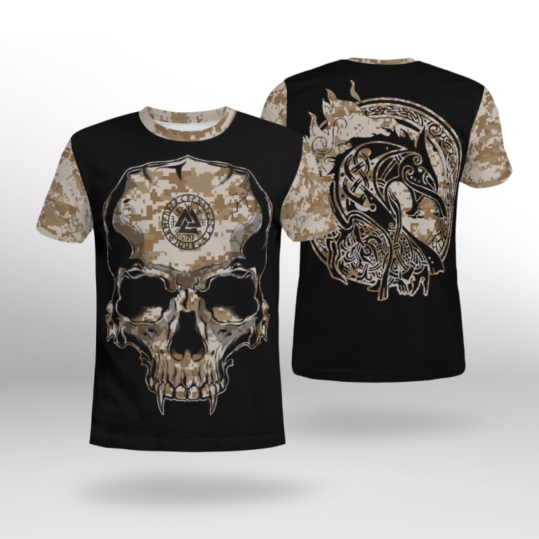 Valknut-Skull-Yellow-Camo-3D-Shirt-Hoodie-2