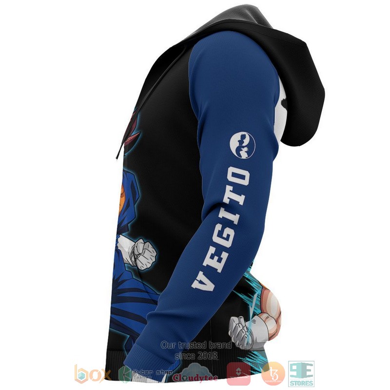 Vegito Dragon Ball Anime 3D Hoodie Vegito Dragon Ball Anime 3D Hoodie