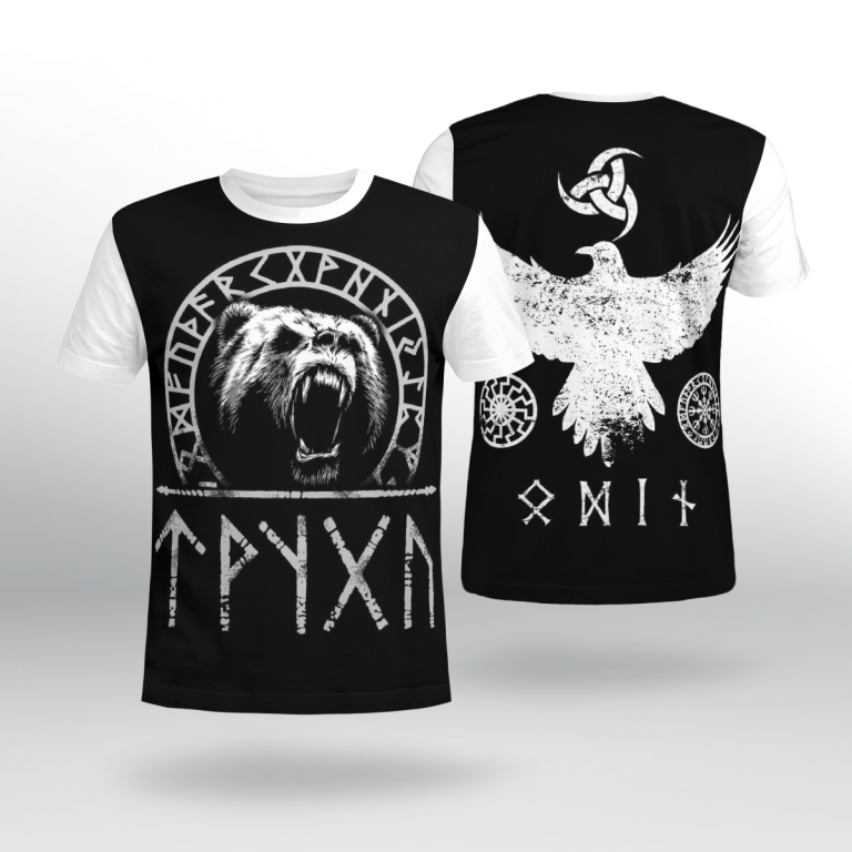 Viking-Bear-Raven-3D-Shirt-Hoodie-2