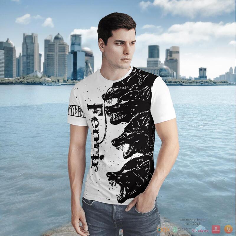 Viking Fenrir 3D Shirt Viking Fenrir 3D Shirt
