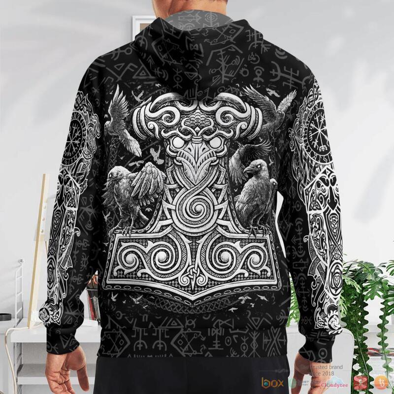 Viking Fenrir Hammer 3D Shirt Viking Fenrir Hammer 3D Shirt